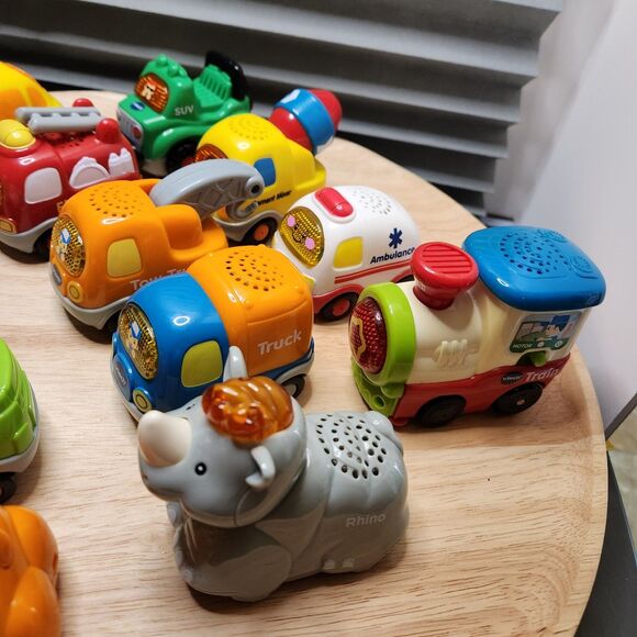 VTech Go! Go! Smart Wheels Lot of 13 Vehicles | No Duplicates - Picture 4 of 12